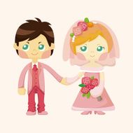 wedding couple theme elements N21