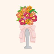 flower bouquet theme elements N20