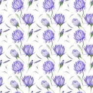 violet floral pattern N3