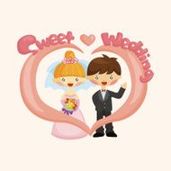 wedding couple theme elements N22