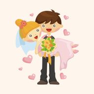 wedding couple theme elements N23