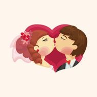 wedding couple theme elements N25