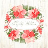 Marriage invitation card N8