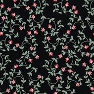 Floral Romantic seamless pattern N2