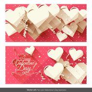 Valentine&#039;s Day Banners N3