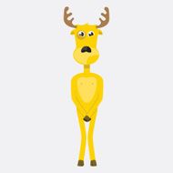 yellow deer