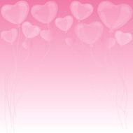 Hearts Background Vector N3