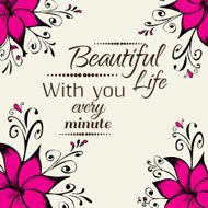 Floral background N879