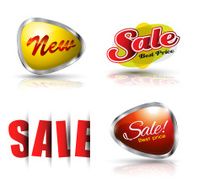 Sale and new banner set