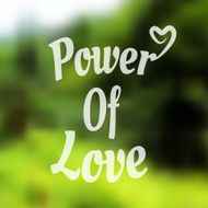 Vector typography on blur background N15