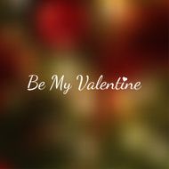 Vector typography on blur background N27