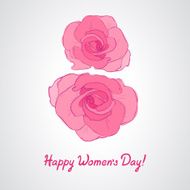 Women&#039;s day invitation cards N2