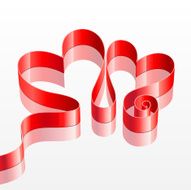 Valentine`s Day card with Heart