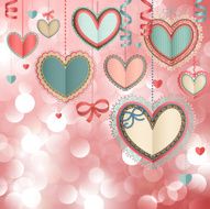 Valentine`s Day vintage card N2