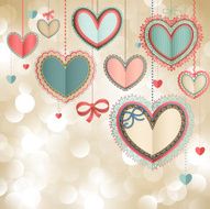 Valentine`s Day vintage card N3