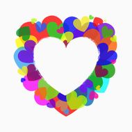 Love hearts set
