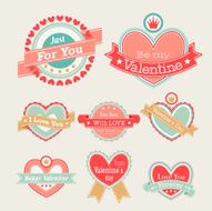 Valentine`s Day set