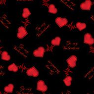 pattern of bubble hearts N3