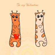 Valentines Day card N34