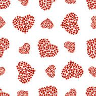 pattern of bubble hearts N10