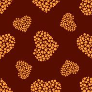 pattern of bubble hearts N11