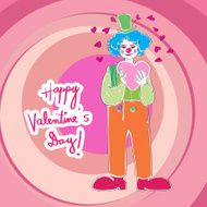 Valentine clown N2