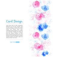 Flower Card Design