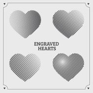 Engraved hearts