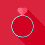 Ring with heart N2