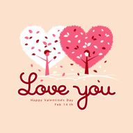 Valentine's Day White and Pink heart