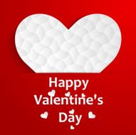 Background with white hearts N2