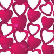 Valentines day Abstract paper hearts Love Valentine background with hearts N105