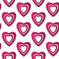 Valentines day Abstract paper hearts Love Valentine background with hearts N106