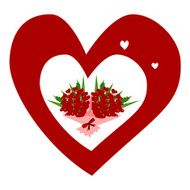 Bouquet Heart In