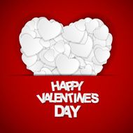 Happy Valentines Day Card Vector Illustration N17