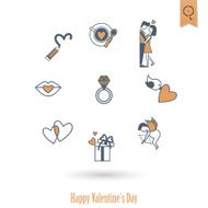 Happy Valentines Day Icons N379