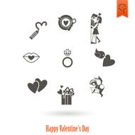 Happy Valentines Day Icons N380