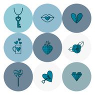Happy Valentines Day Icons N384