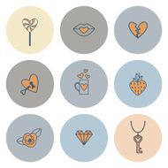 Happy Valentines Day Icons N392