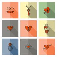 Happy Valentines Day Icons N398