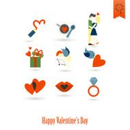 Happy Valentines Day Icons N400