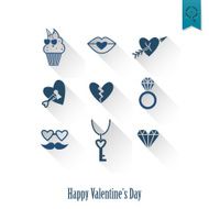 Happy Valentines Day Icons N401