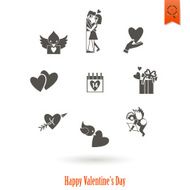 Happy Valentines Day Icons N406