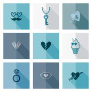 Happy Valentines Day Icons N412