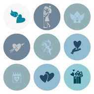 Happy Valentines Day Icons N413