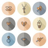 Happy Valentines Day Icons N416