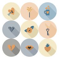 Happy Valentines Day Icons N418