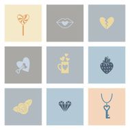 Happy Valentines Day Icons N423