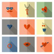 Happy Valentines Day Icons N425