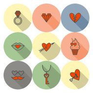 Happy Valentines Day Icons N426